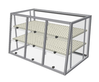 KNVS - Nádstavbová vitrína samoobslužná