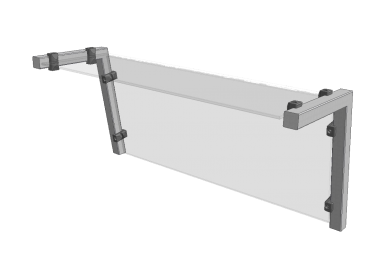 KSNJS - Dechová clona jeklová