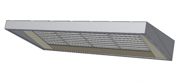 KDZZ - Nástěnná digestoř zkosená