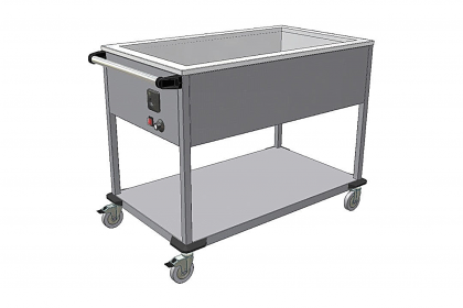 KSVOH - Výdejní vozík s ohřevem vanový