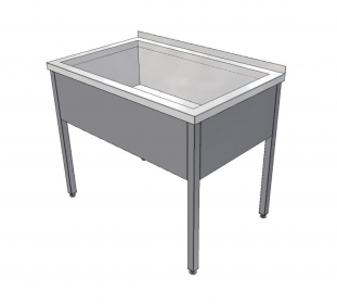 KSDSV - Dřez svařovaný - vana