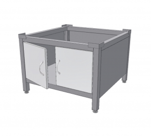 KPOU - Podstavec s policí uzavřený