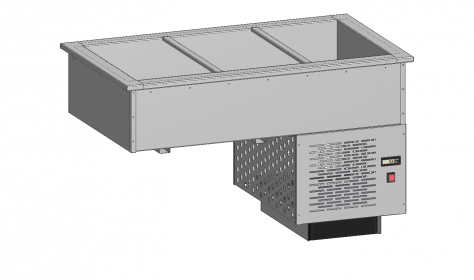 KCHSVZ3 - Staticky chladící vana vkládaná